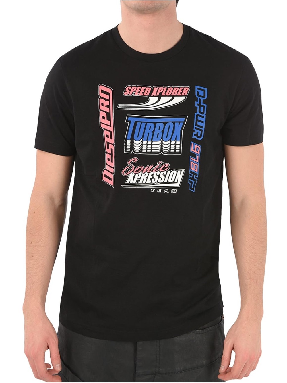 Diesel T-Diegos-K38 Crewneck T-Shirt Medium